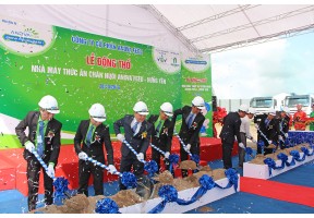 Ground Breaking Ceremony of ANOVA FEED mill - Hung Yen 